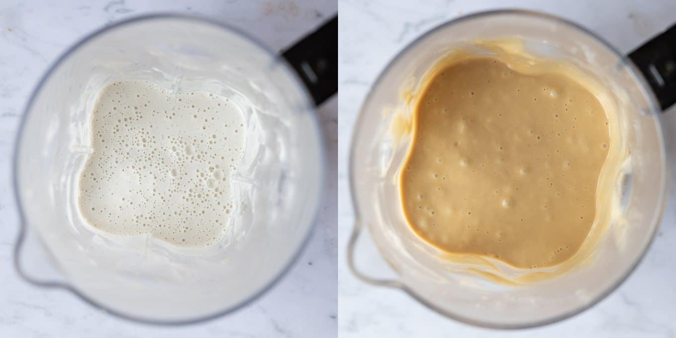 step 2 - blending the ingredients